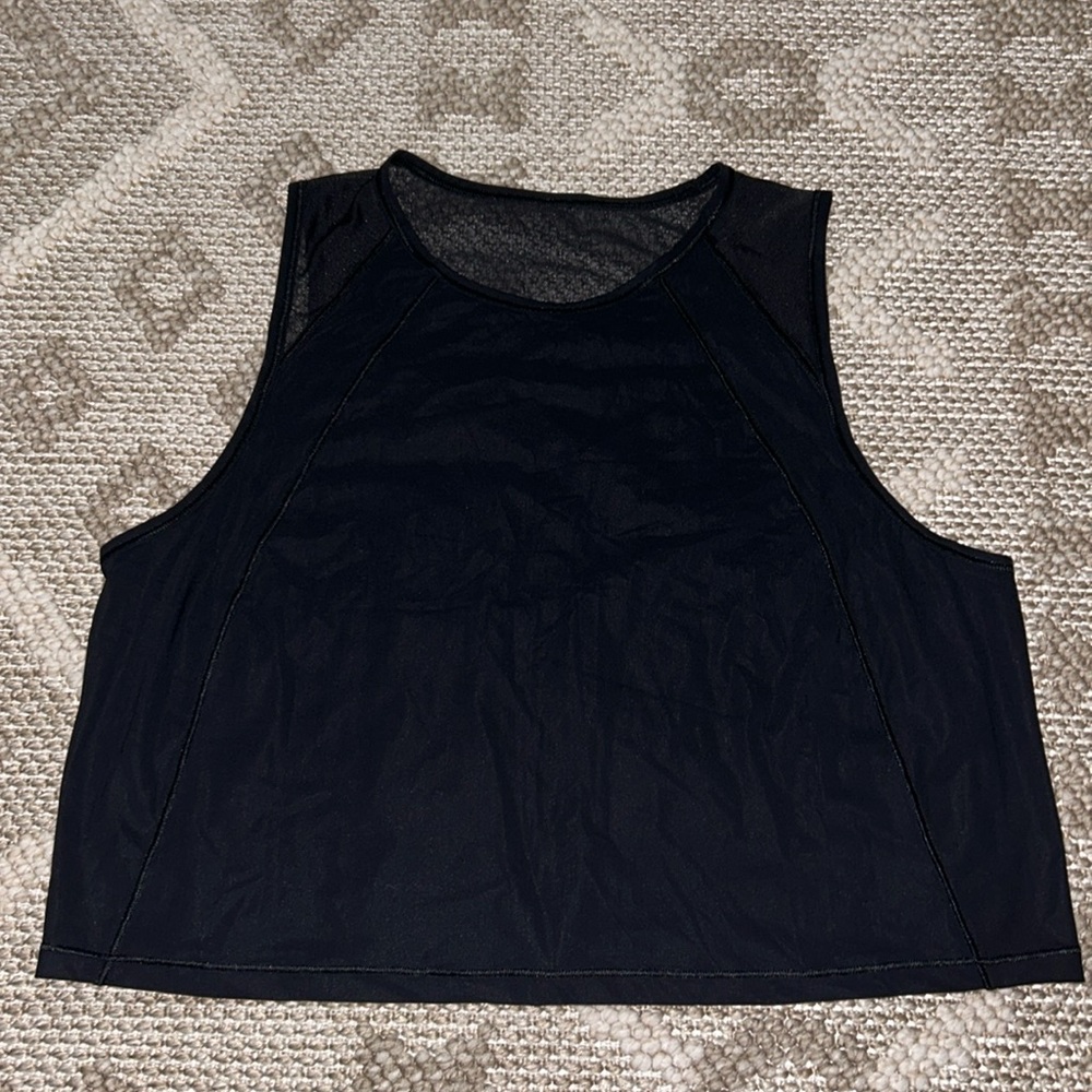 Lululemon Sculpt Cropped Tank